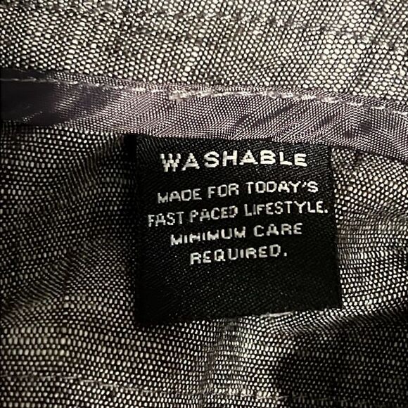 Larry Levine Grey Cropped Pants Size 8‎ - Picture 12 of 12